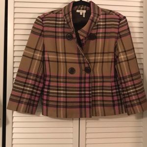 Plaid blazer